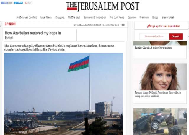 How Azerbaijan restored my hope in Israel - The Jerusalem Post
